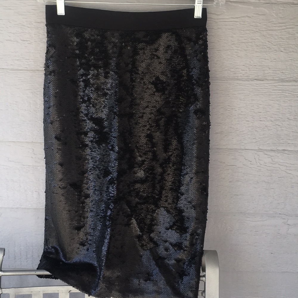 Banana Republic multidirectional sequin Skirt